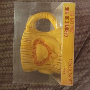 Disney, The Lion King, mug, ceramic, 3D design, brand new/never used